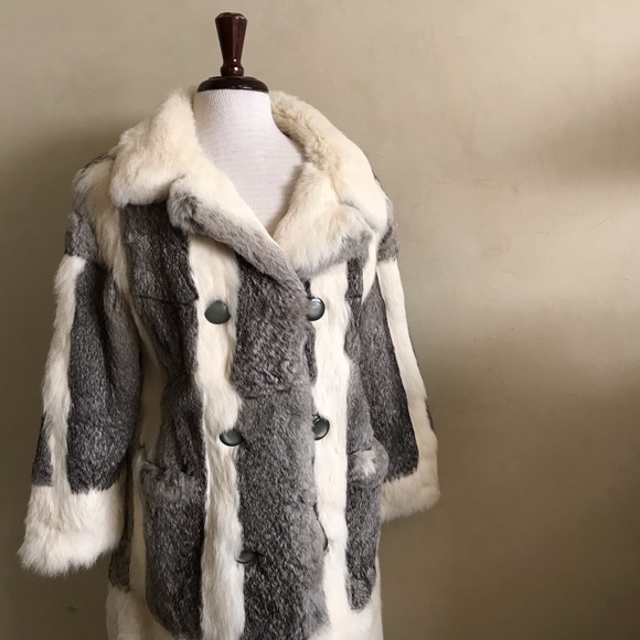 Vintage Rabbit Coat - Picture 3 of 5